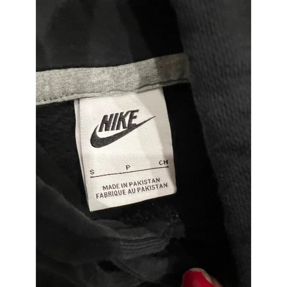 Nike Tracksuit Set Womens Hoodie Joggers Black Sz S Petite Activewear Sweatsuit